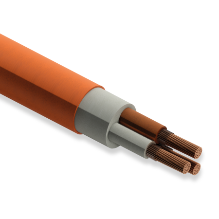 Koç Kablo N2XH FE 180, 3x16 mm, Halojen Free, 1 Metre, 0.6/1 kV, XLPE İzoleli, Alev İletmeyen Bakır İletkenli Kablo