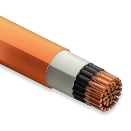 Koç Kablo N2XH FE 180, 48x1.5 mm, Halojen Free, 1 Metre, 0.6/1 kV, XLPE İzoleli, Alev İletmeyen Bakır İletkenli Kablo