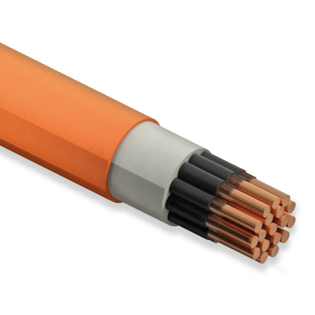 Prysmian Kablo 20030645, N2XH FE 180, 16x1.5 mm, Halojen Free, 1 Metre, 0.6/1 kV, XLPE İzoleli, Alev İletmeyen Bakır İletkenli Kablo