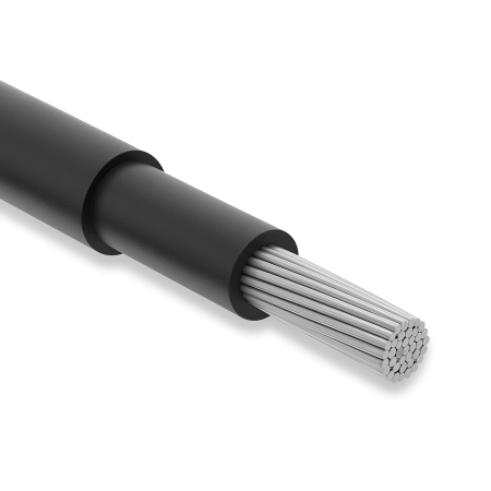 Altın Kablo YAVV, 1x50  mm, NAYY Kablo, 1 Metre, 0,6/1 kV, Alüminyum İletkenli, PVC İzoleli Yeraltı Kablosu