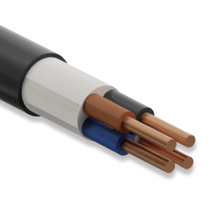 Öznur Kablo YVV-U, 4x6 mm, NYY Kablo, 1 Metre, 0.6/1 kV, Bakır İletkenli, PVC İzoleli Yeraltı Kablosu