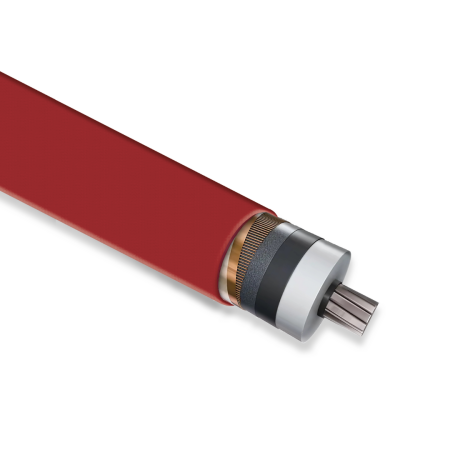 Öznur Kablo YXC7V-R, 1x120/16 mm, A2XSY Kablo, 1 Metre, 3.6/6 kV, XLPE İzoleli, Çok Telli, Alüminyum İletkenli Orta Gerlim Kablosu