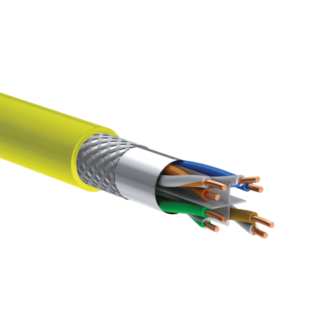 Reçber 506022, SL400 U23, LSZH, Cat6 U/UTP, 4x2x23AWG, Euro-Class Dca, Halojen Free İzoleli, Data Kablosu