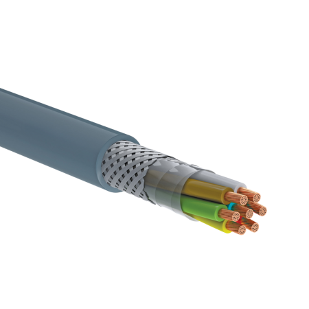 Reçber 204054, LIHCH, 6x0,22 mm², Halojen Free İzoleli, Sinyal ve Kontrol Kablosu