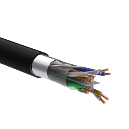 Reçber 505007, SL200 U24, PE, Cat5e U/UTP, 4x2x24AWG, PE Kılıflı, Dış Ortam Data Kablosu