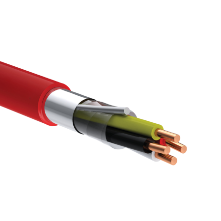 Reçber 109069, J-Y(St)Y…Lg, 1x2x0,80mm+0,40mm, PVC İzoleli, Yangın Alarm Kablosu