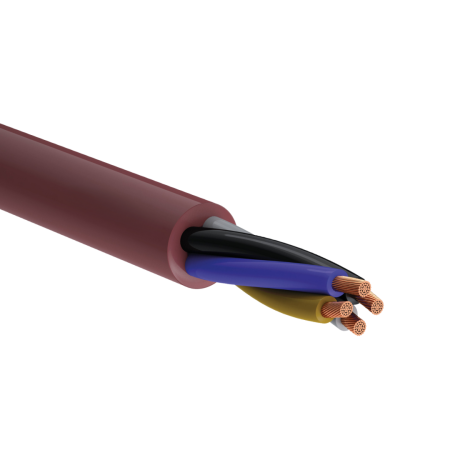 Reçber 113111, SIMH, 3x1 mm², Çok Damarlı Yanıgına Dayanıklı Silikon Kablo