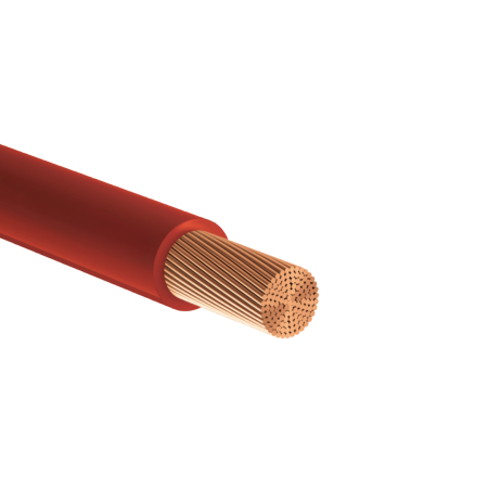Reçber 116304, SIAF, 0,50 mm², Kırmızı, Tek Damarlı Silikon Kablo
