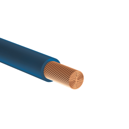 Reçber 116305, SIAF, 0,50 mm², Mavi, Tek Damarlı Silikon Kablo