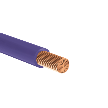 Reçber 116310, SIAF, 0,50 mm², Mor, Tek Damarlı Silikon Kablo