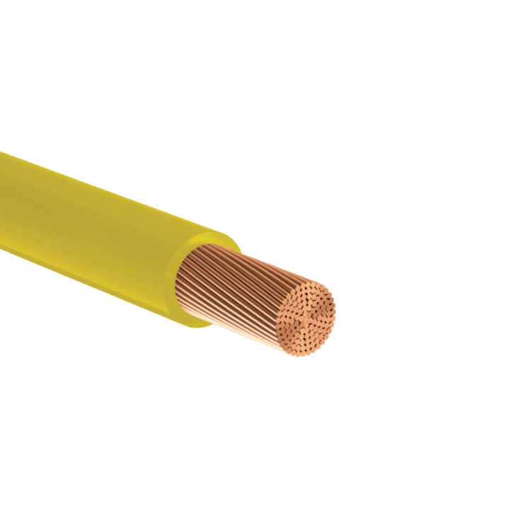Reçber 116317, SIAF, 0,75 mm², Sarı, Tek Damarlı Silikon Kablo