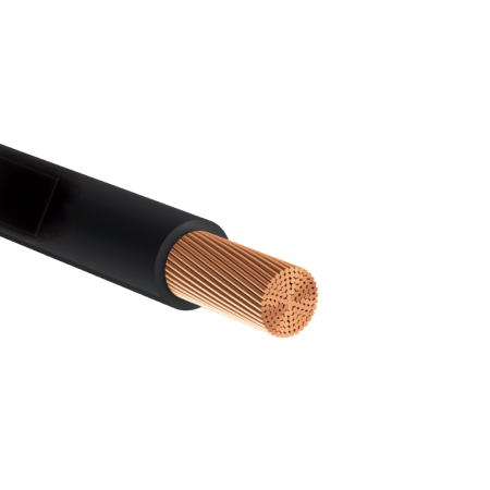 Reçber 116306, SIAF, 0,50 mm², Siyah, Tek Damarlı Silikon Kablo