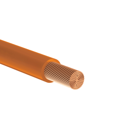 Reçber 116309, SIAF, 0,50 mm², Turuncu, Tek Damarlı Silikon Kablo
