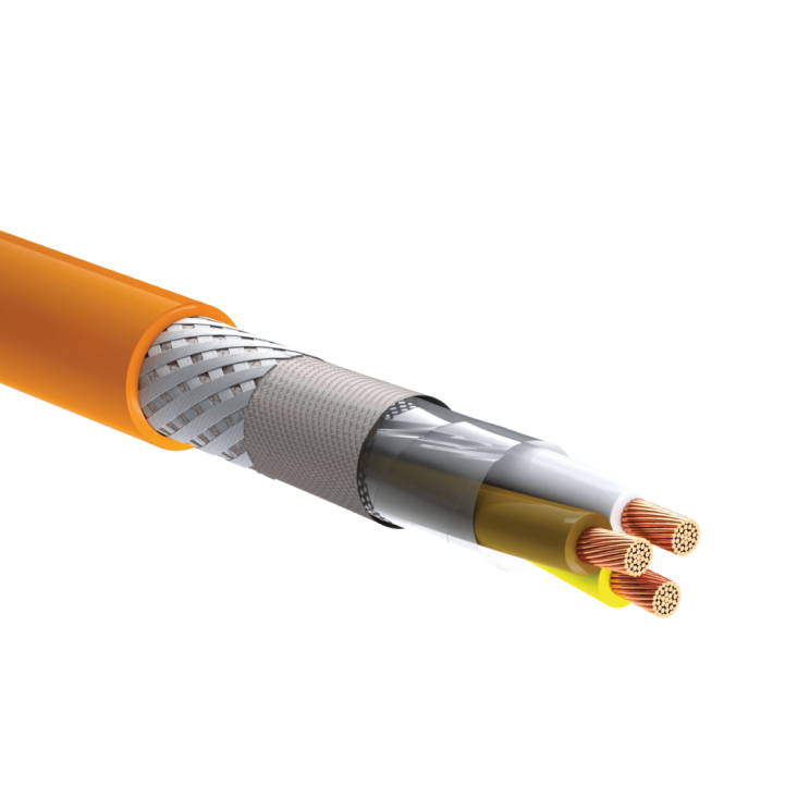 Reçber 101140, LIHH FE180 PH120, 2x1,5 mm², Yangına Dayanıklı Sinyal Kablosu